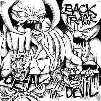 BACKTRACK - DEAL WITH THE DEVIL - 7" VINYLE COULEUR