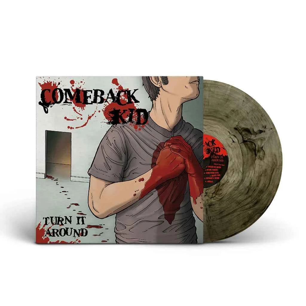 COMEBACK KID - TURN IT AROUND - VINYLE BLACK SMOKE