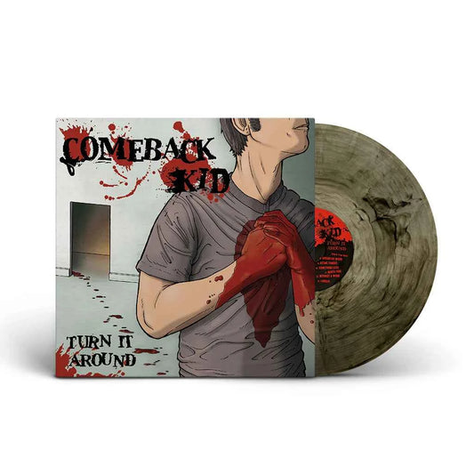 COMEBACK KID - TURN IT AROUND - VINYLE BLACK SMOKE