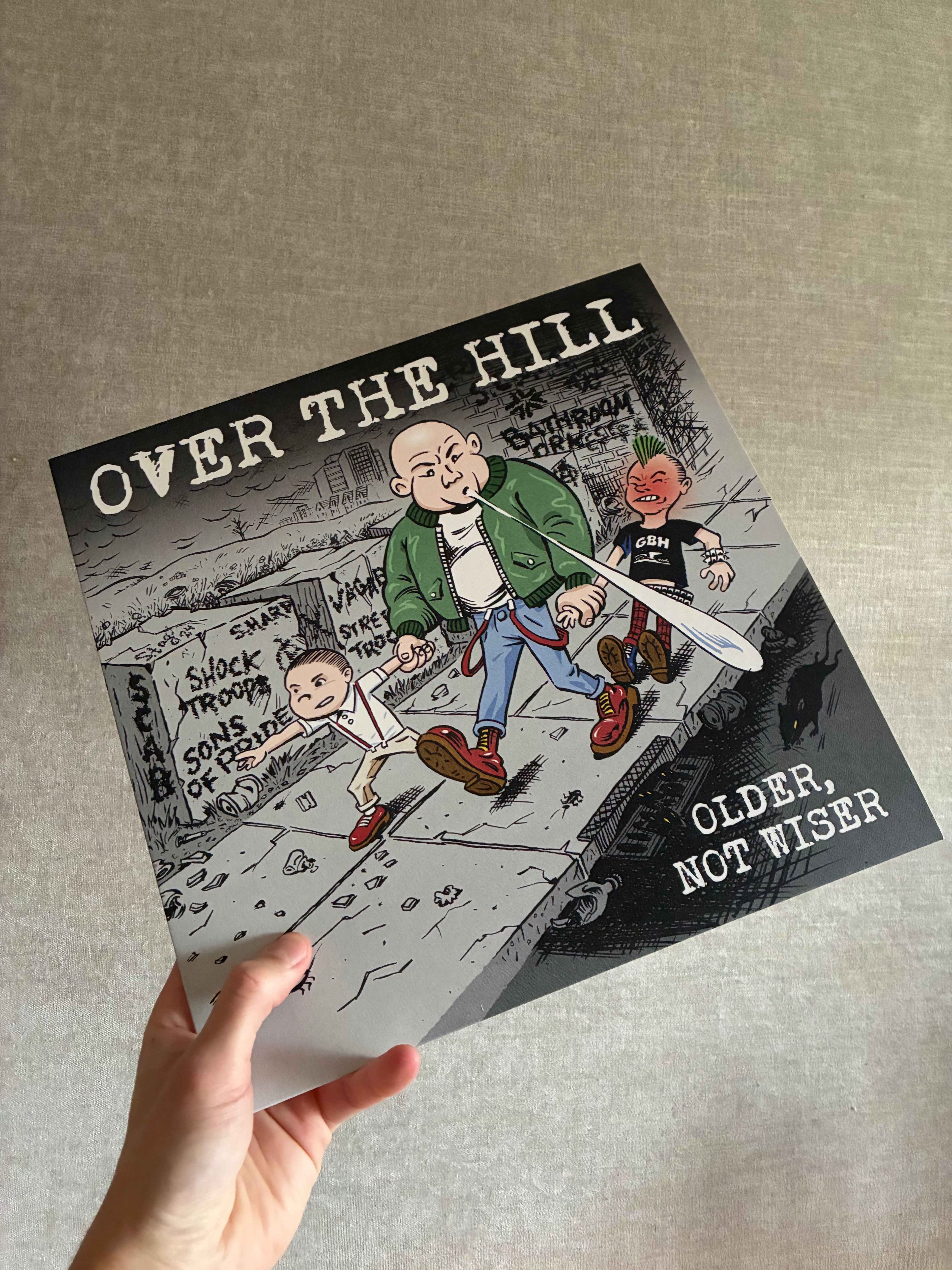 Over The Hill - Older, Not Wiser - LP